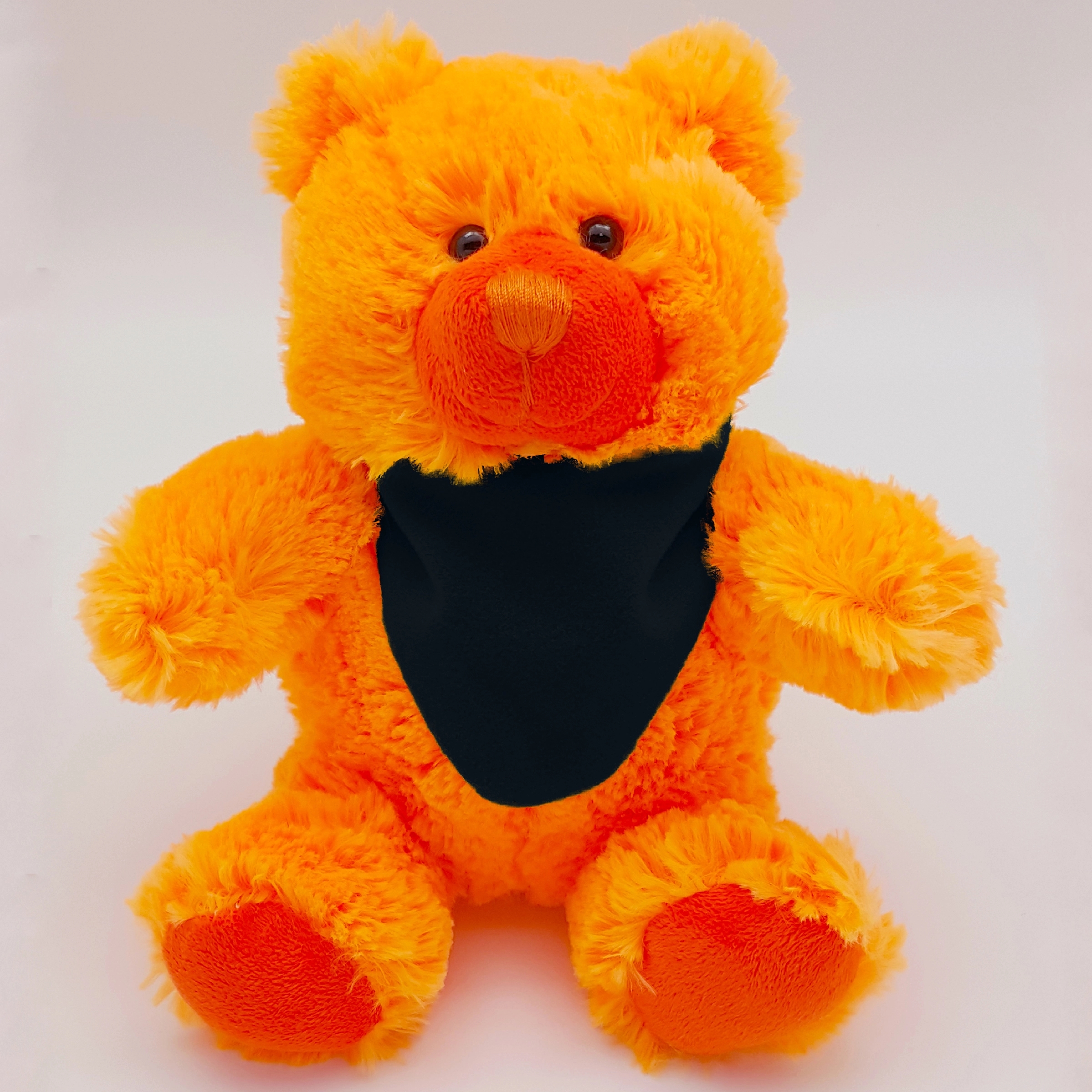 8" Bright Color Orange Bear 11