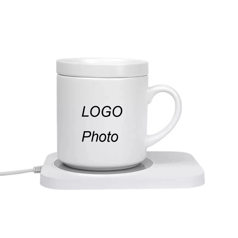 Ceramic Temperature Control Warmer Smart Coffee Mugs 3