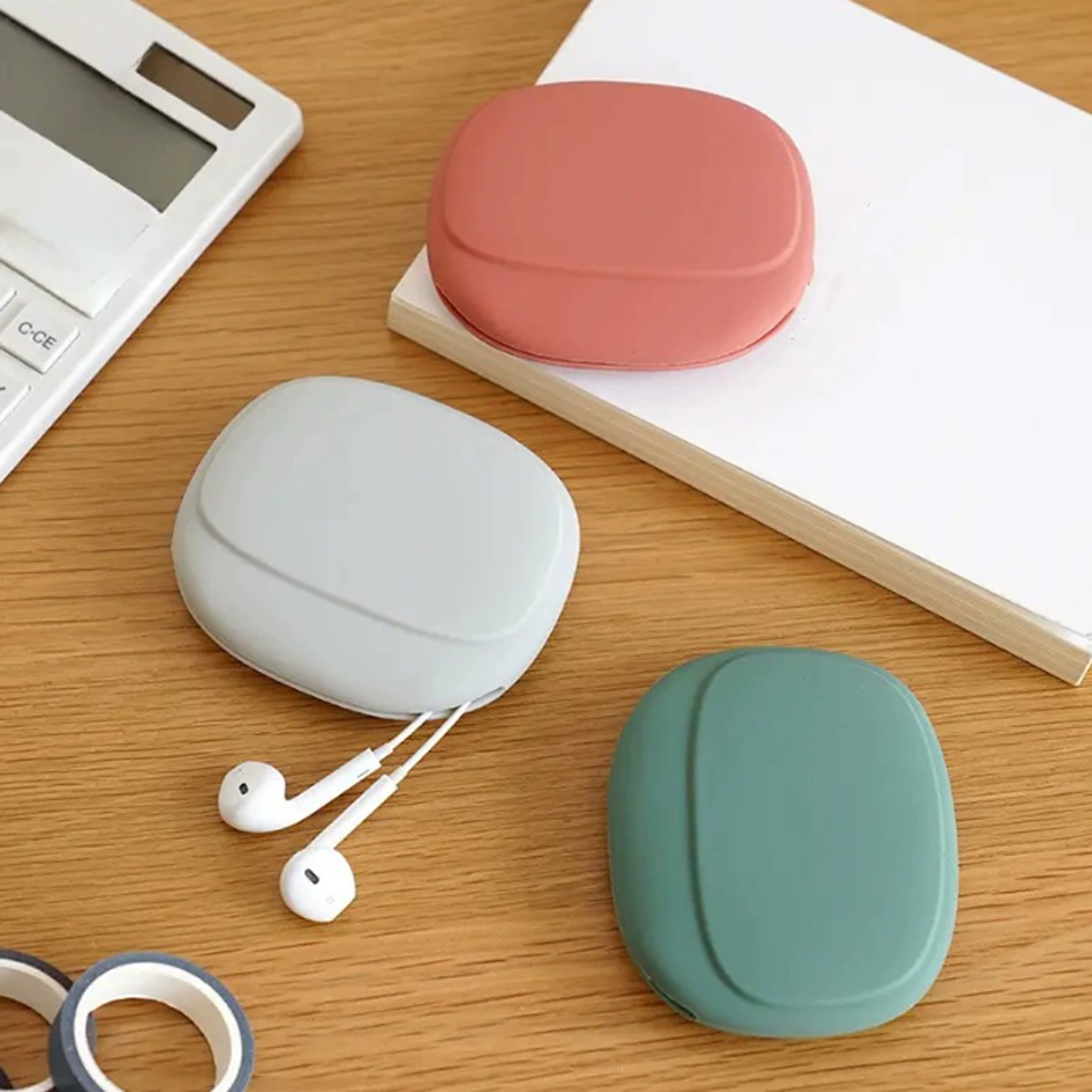 Silicone Earphone Storage Bag 1