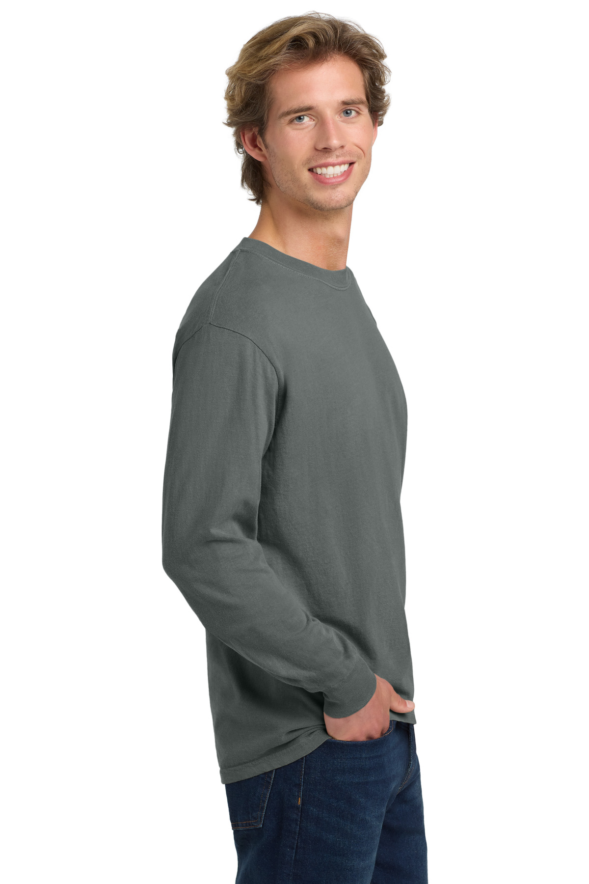 COMFORT COLORS Heavyweight Ring Spun Long Sleeve Tee. 6014 110