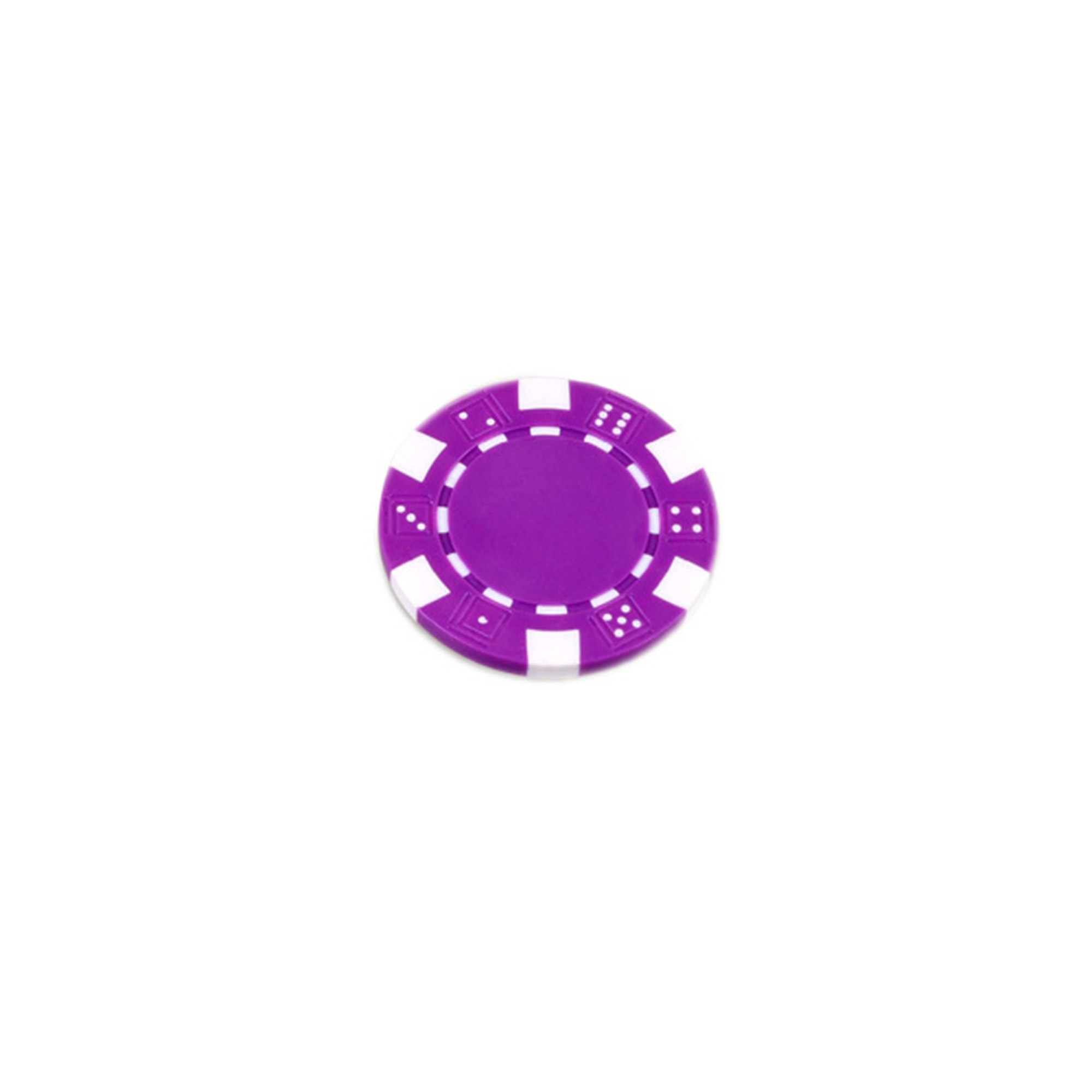 Custom Casino Style Clay Dice Poker Chip MOQ100 8