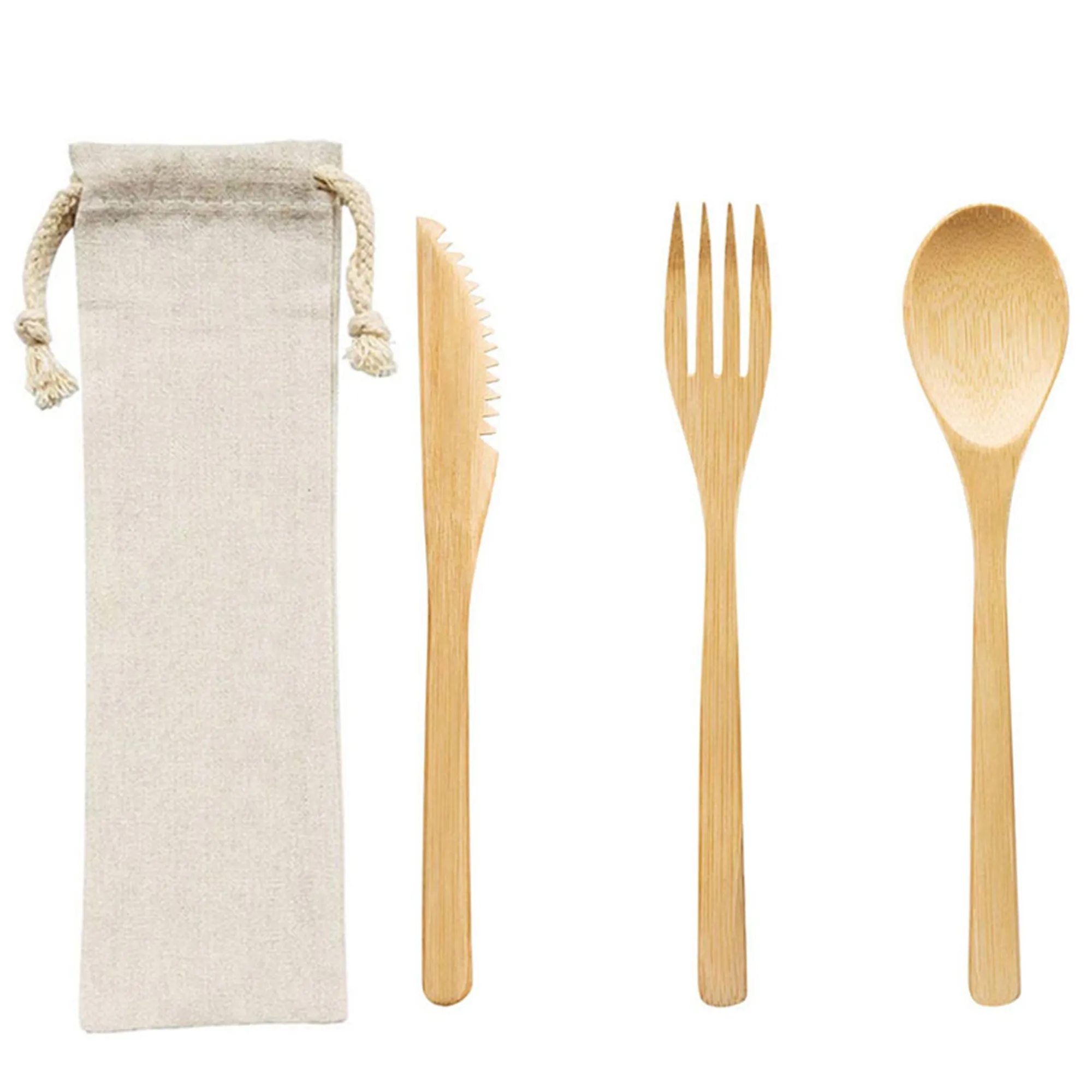 MOQ50 Bamboo Tableware Set 3