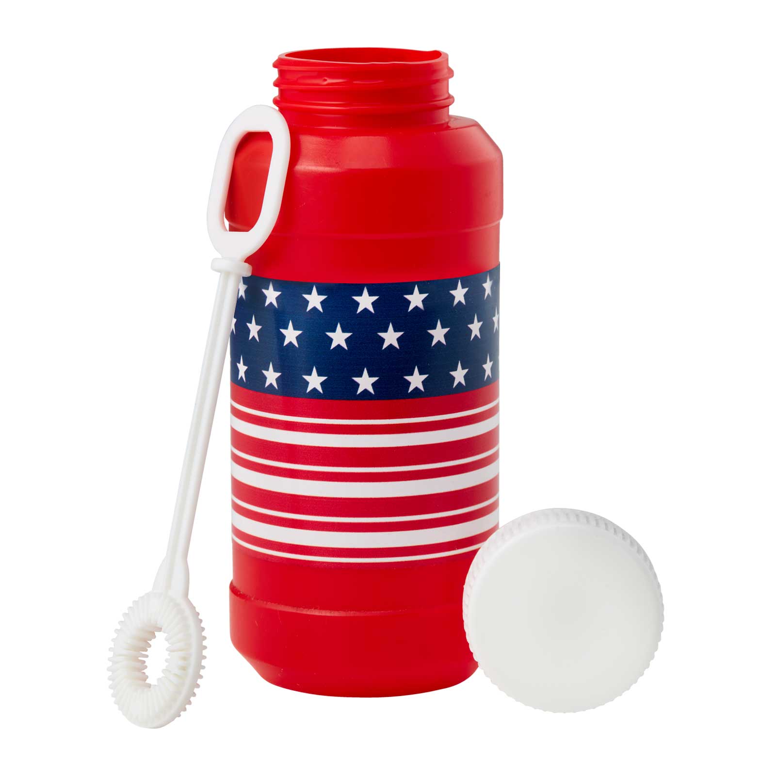 8 oz. Patriotic Bubbles with Cap Imprint 3
