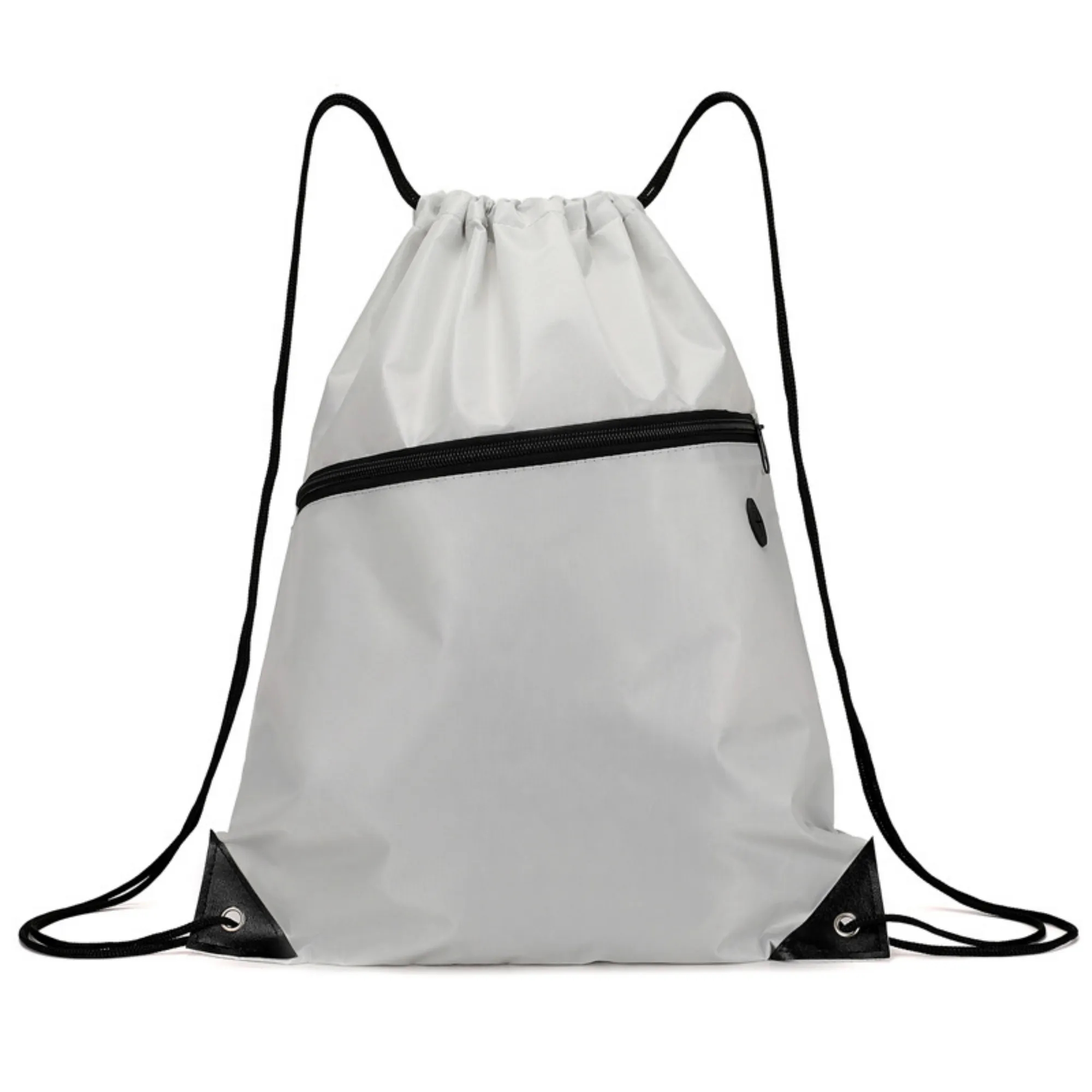 Outdoor Hiking Drawstring Zipper Bag 8