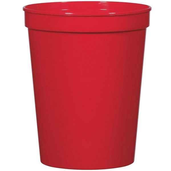 12 Oz Reusable Plastic Stadium Cups 6