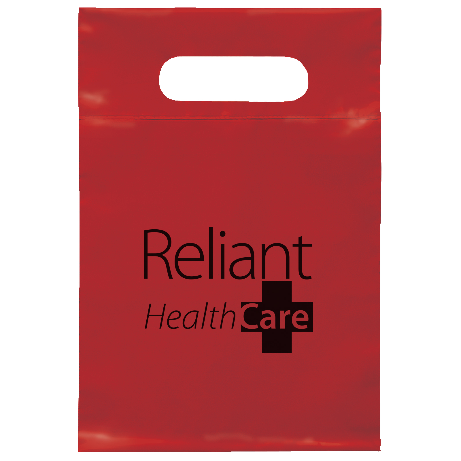 Die Cut Handle Bag - 7W x 10 1/2H - Flexo Ink Print 21