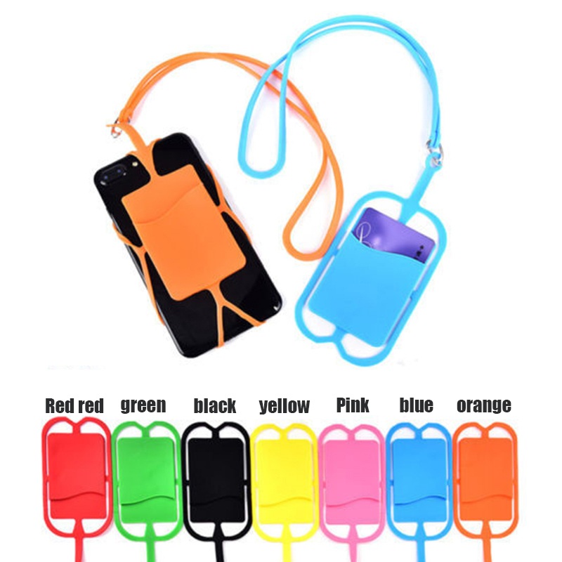 Silicone Card Holder with Lanyard 3