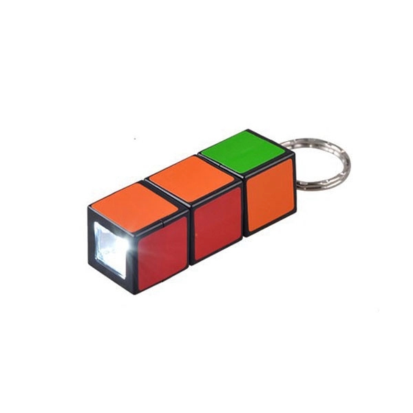 Cube LED Keychain 2