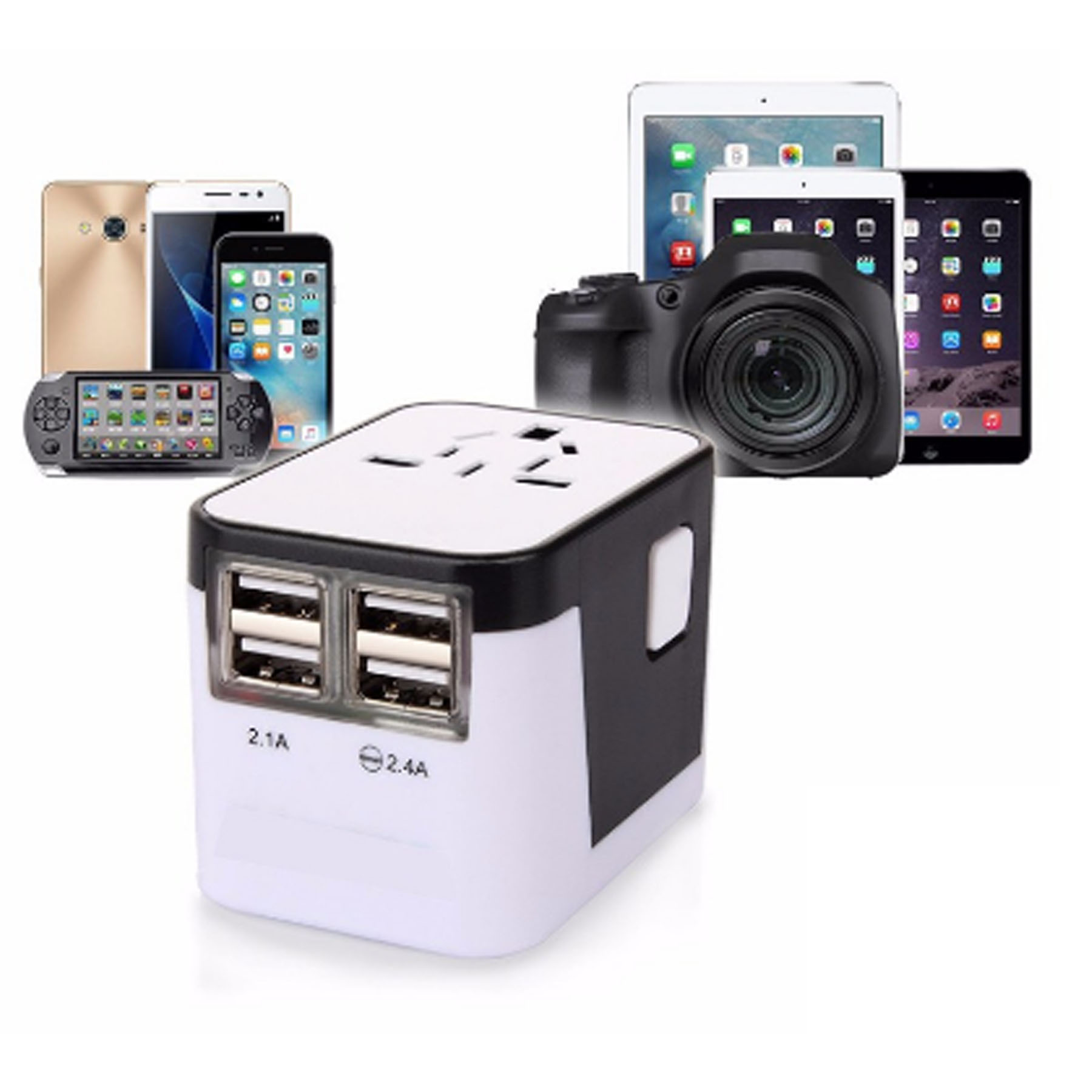 iBank ® Universal Travel Adapter, International Power Adapter 4