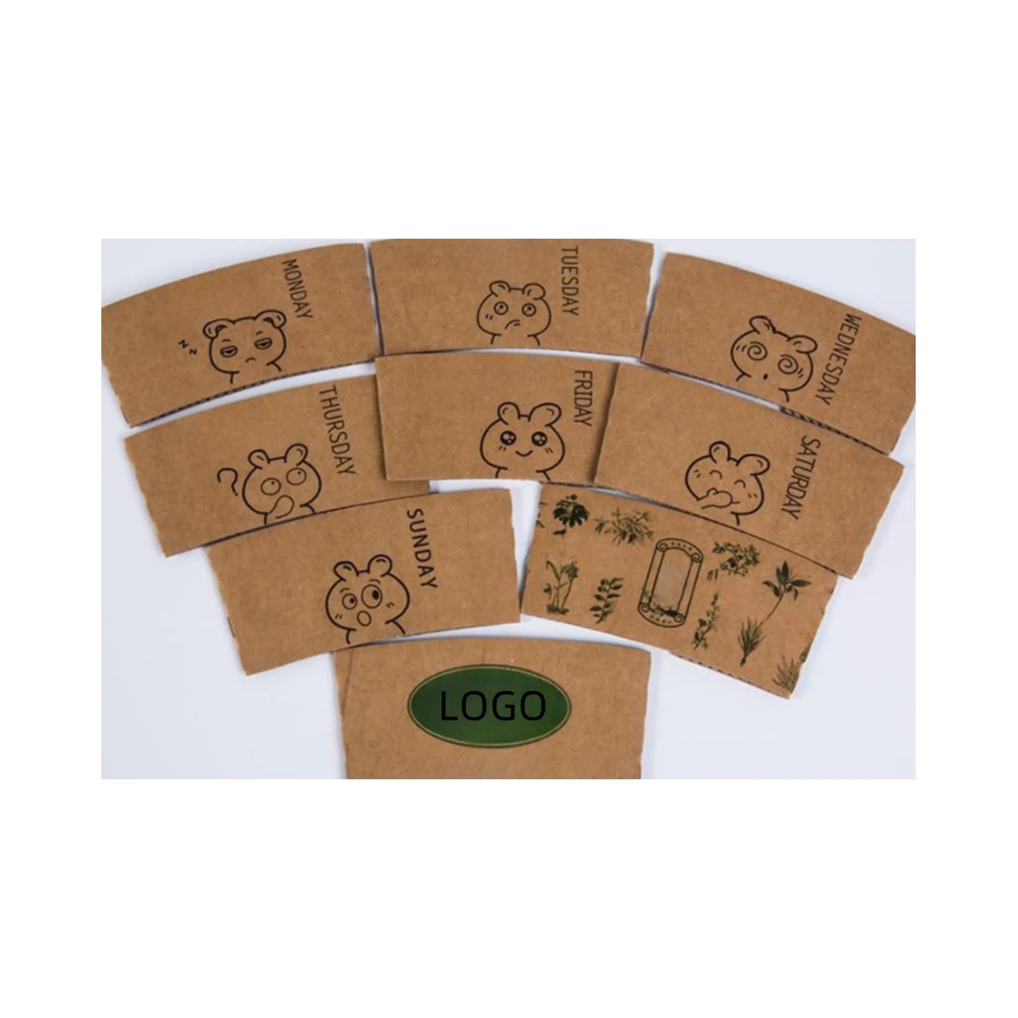 Kraft Coffee Cup Sleeve 3