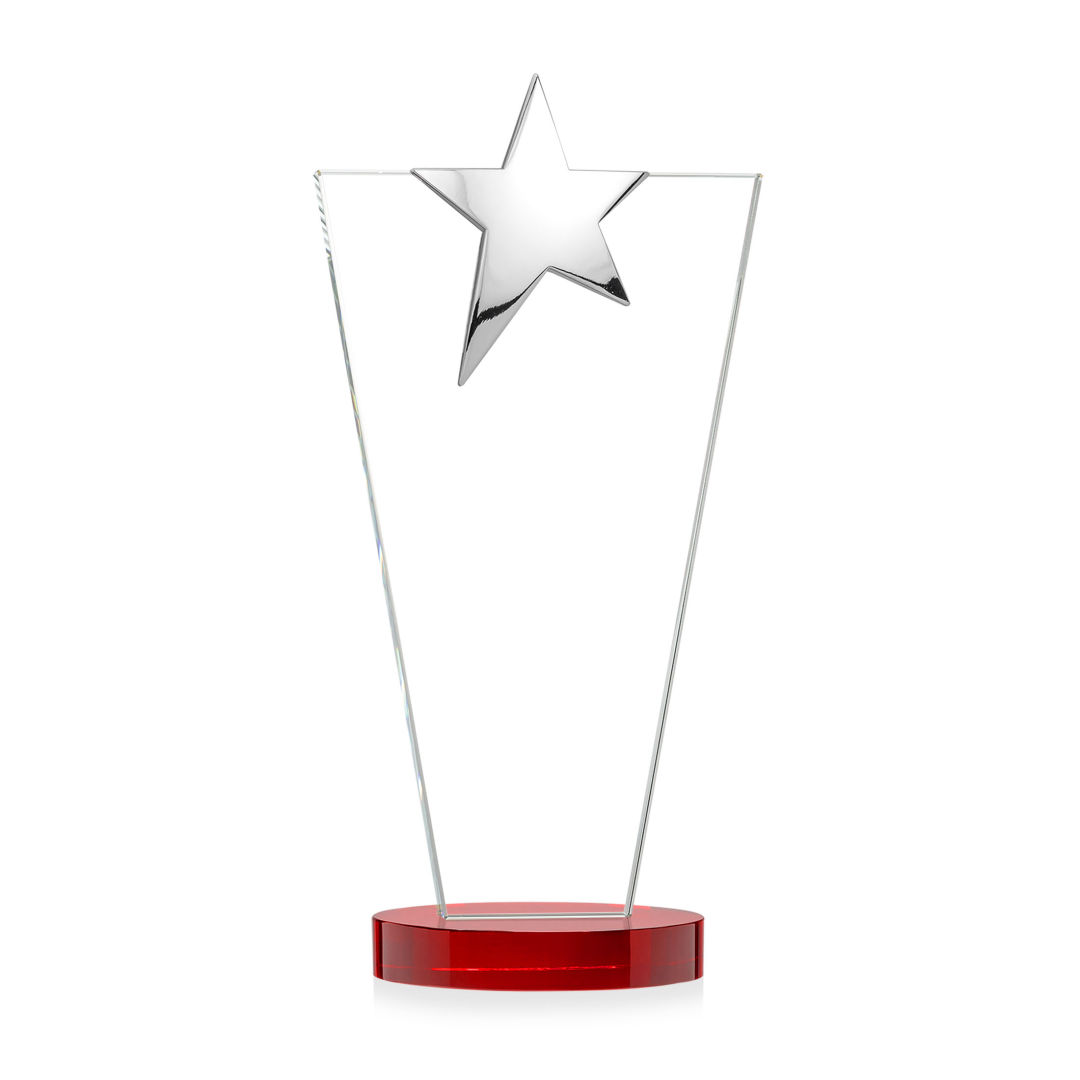 Mantella Chrome Star VividPrint™ Award - Red 4