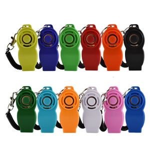 Whistle Durable Metal Pet Training Clicker With Wrist Band 29