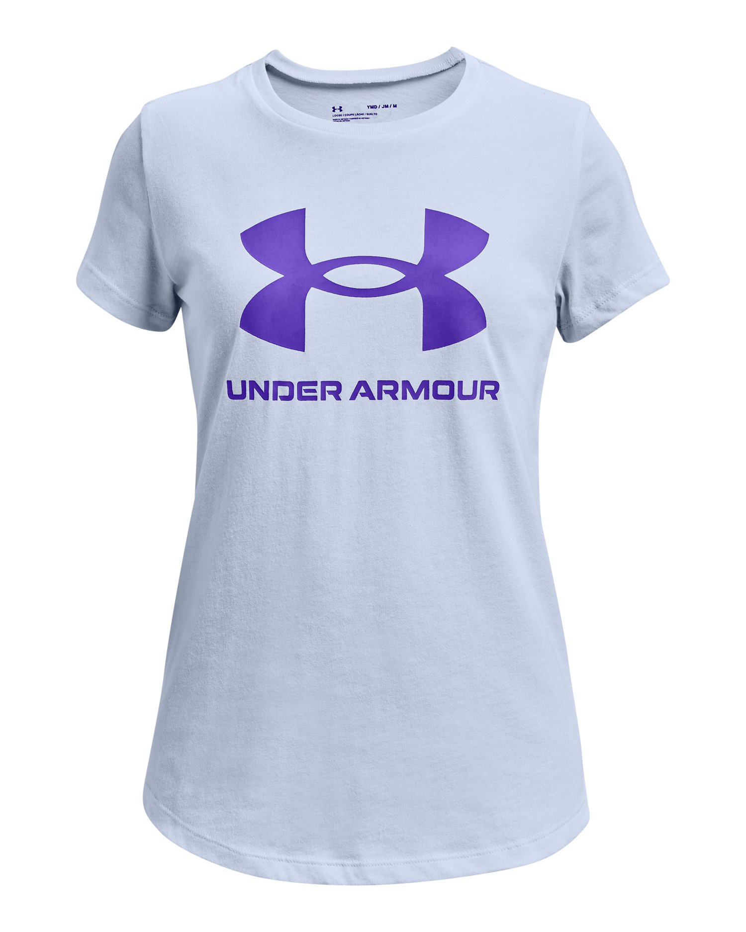 UA Graphic Girls' Short Sleeve 35