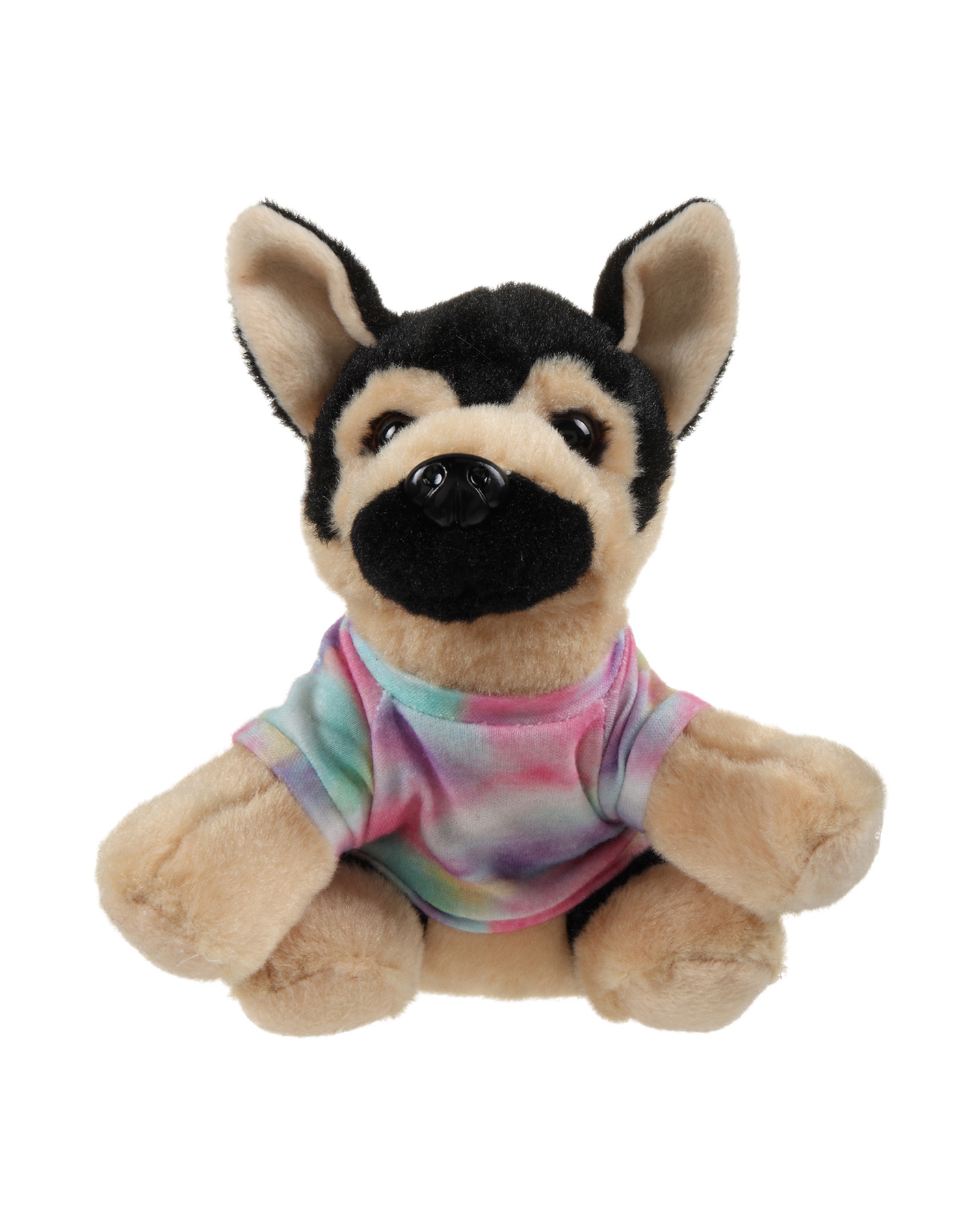 Soft Plush Sitting German Shepherd wearing a T-Shirt 25