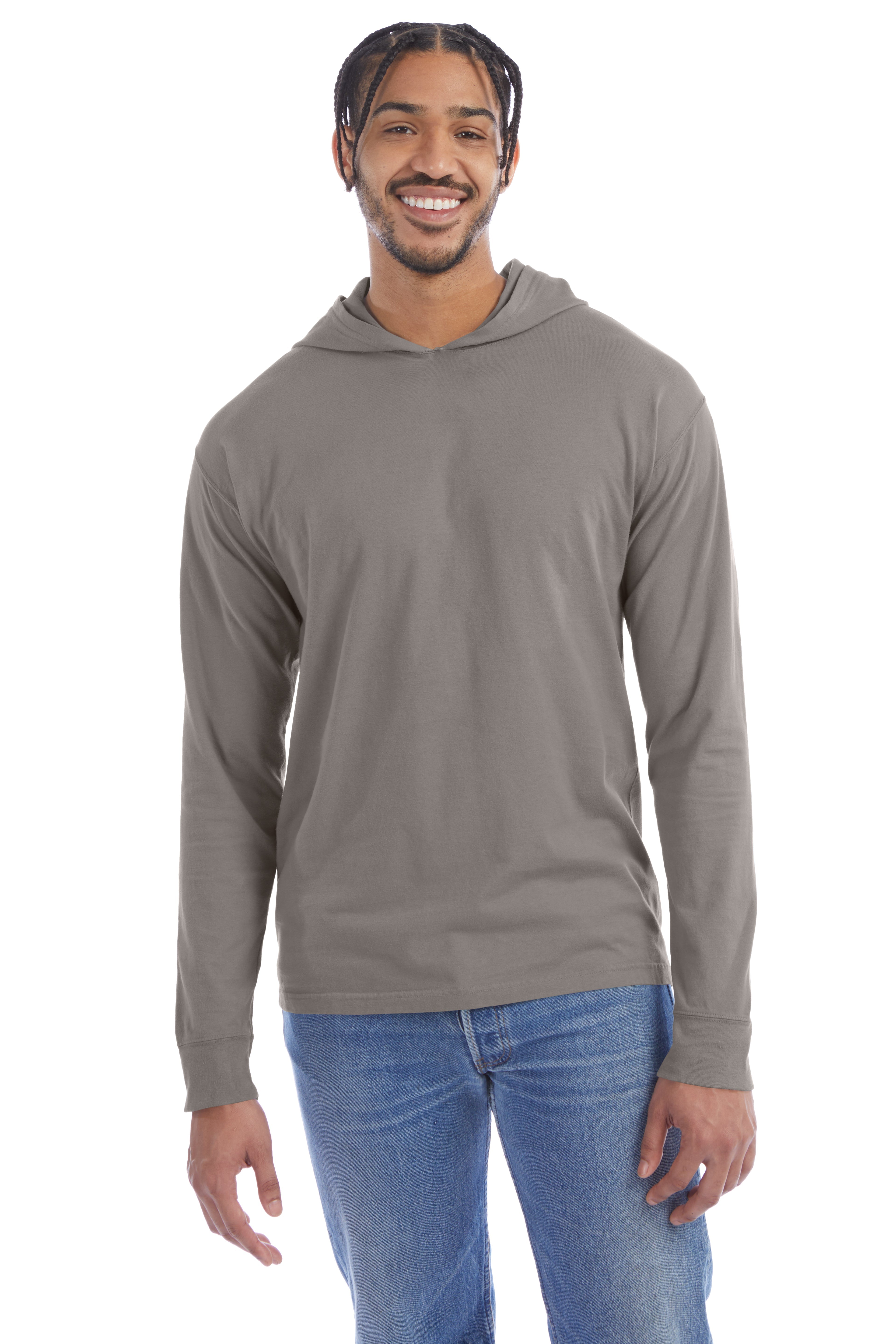 ComfortWash Long Sleeve Hooded Tee 1