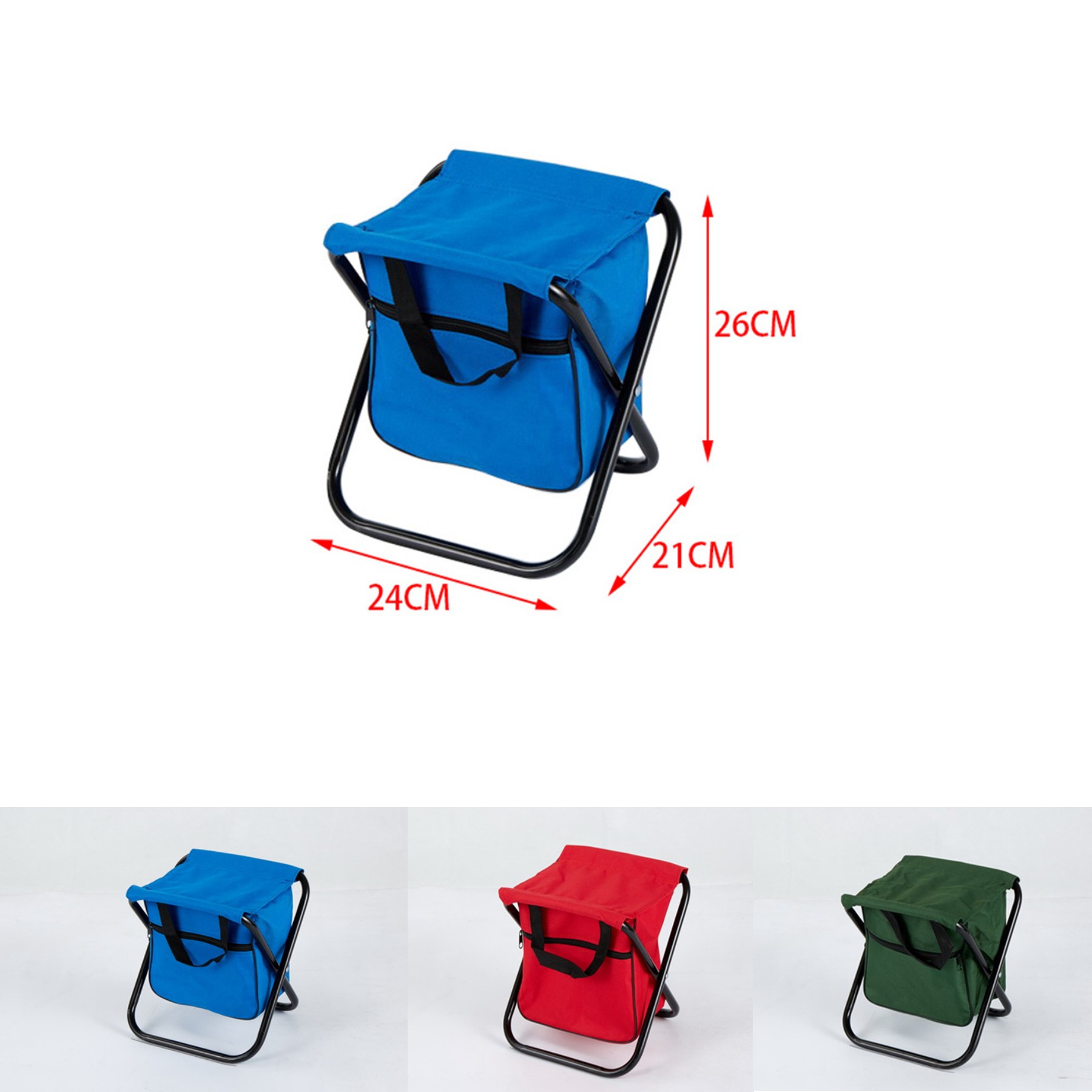 Folding Square Stool with Bag/Folding fishing stool 2