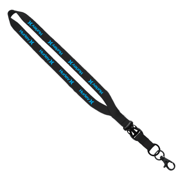 1/2" Smooth Nylon Slide Release Lanyard 38