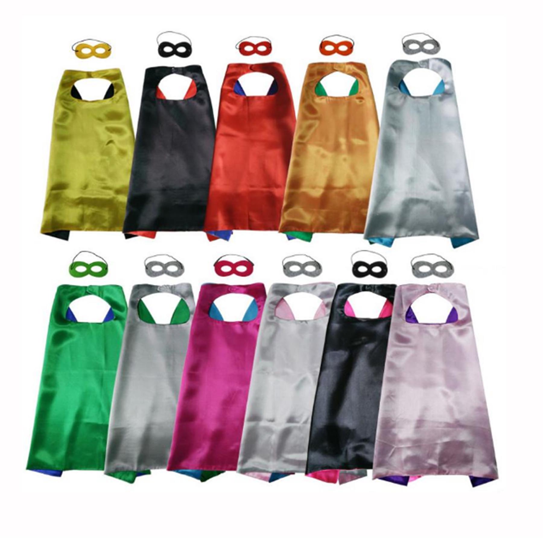 35.5" L x 27.6" W Halloween Capes With Mask 1