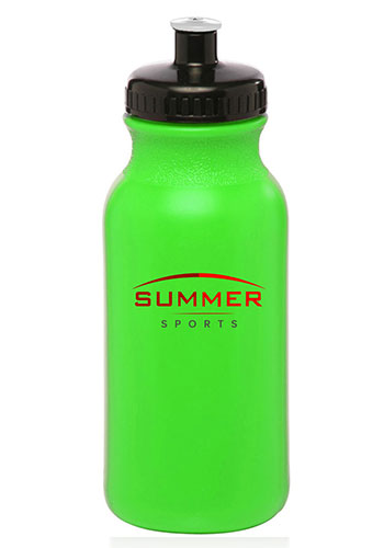 20 oz. Water Bottles with Push Cap 25