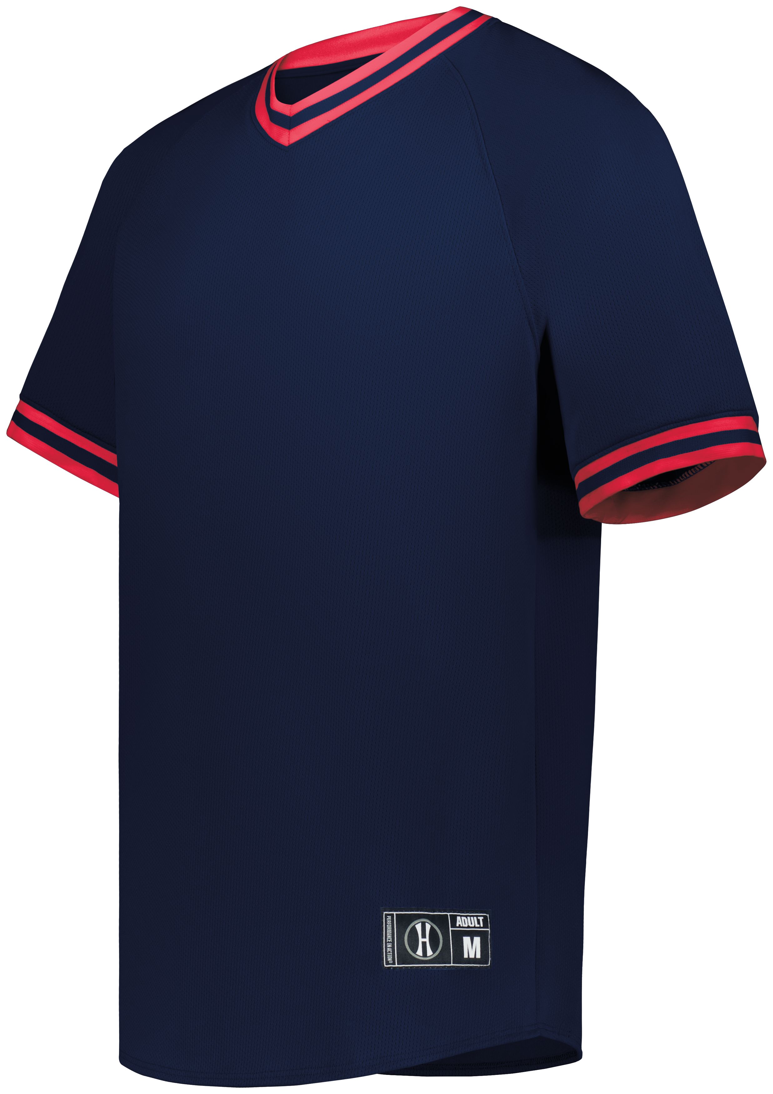 Youth Retro V-Neck Baseball Jersey 2