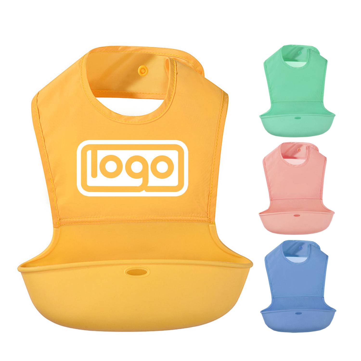 Portable waterproof bib for babies 4
