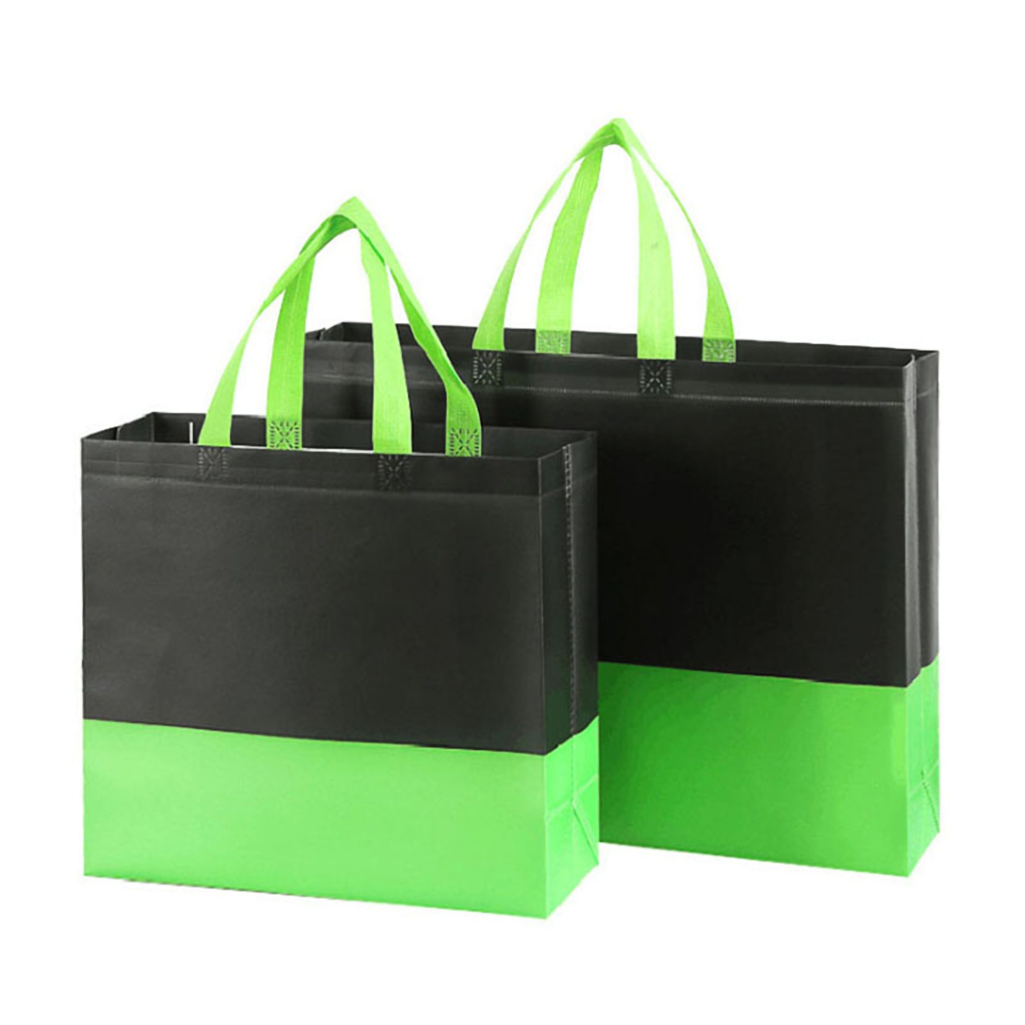 Two-Tone Reusable Shopping Tote Bag 2