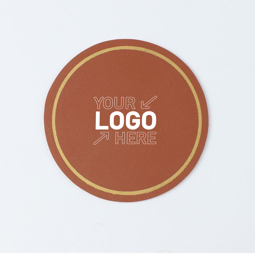 Creative Gold Edge Round Cup Mat 4