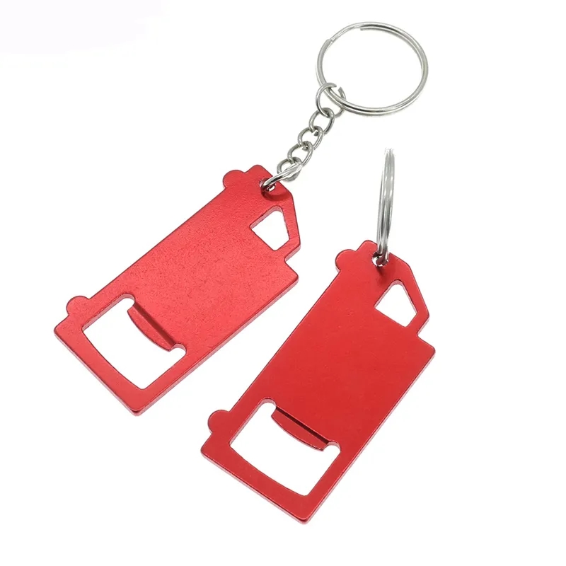 Truck Shape Bottle Opener Keychain 3