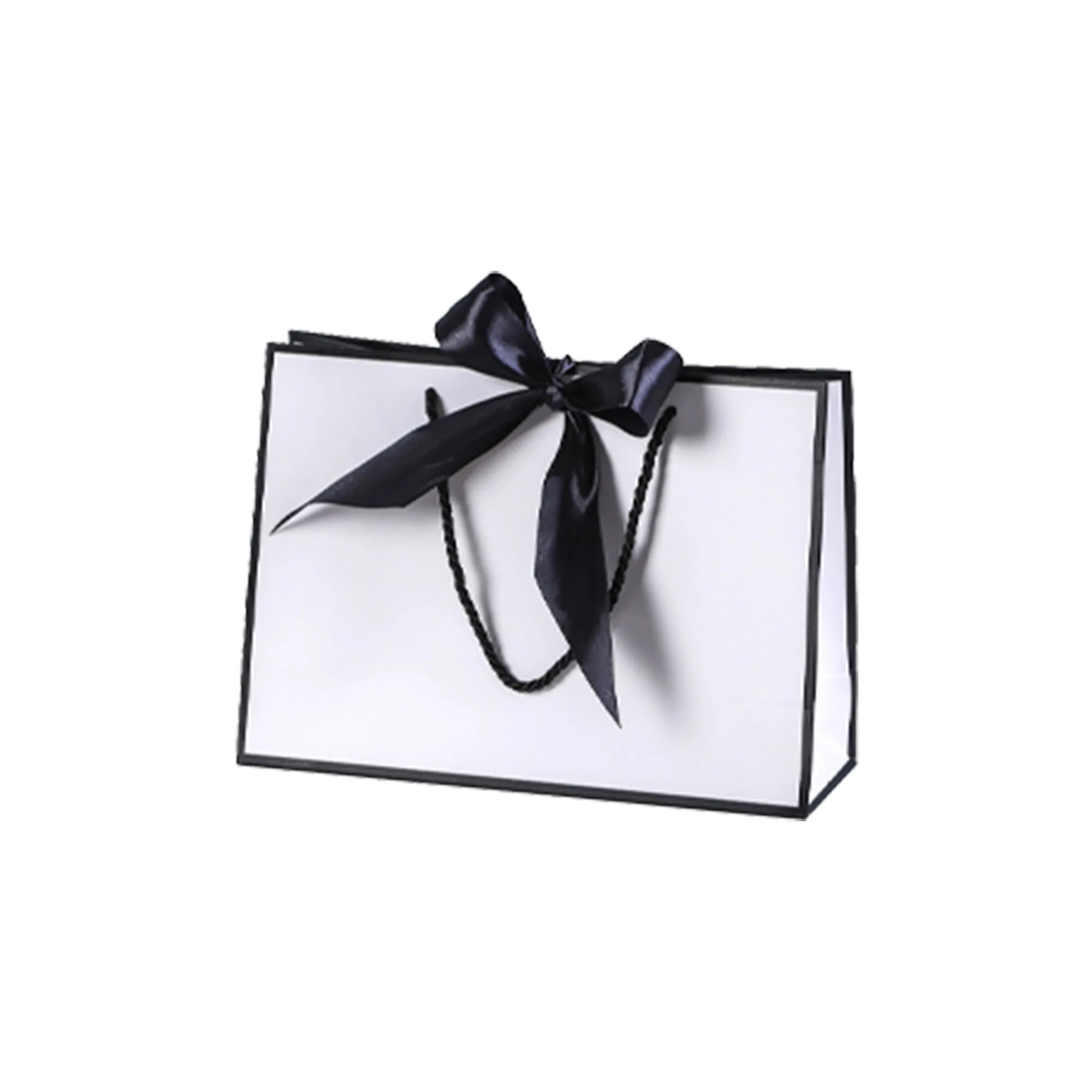 Elegant Paper Gift Bag with Bowknot 9
