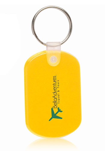 Tag Soft Plastic Keychains 20