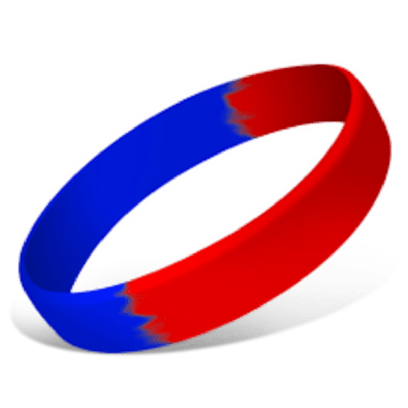 1 Inch Full Color Printed Wristbands 260