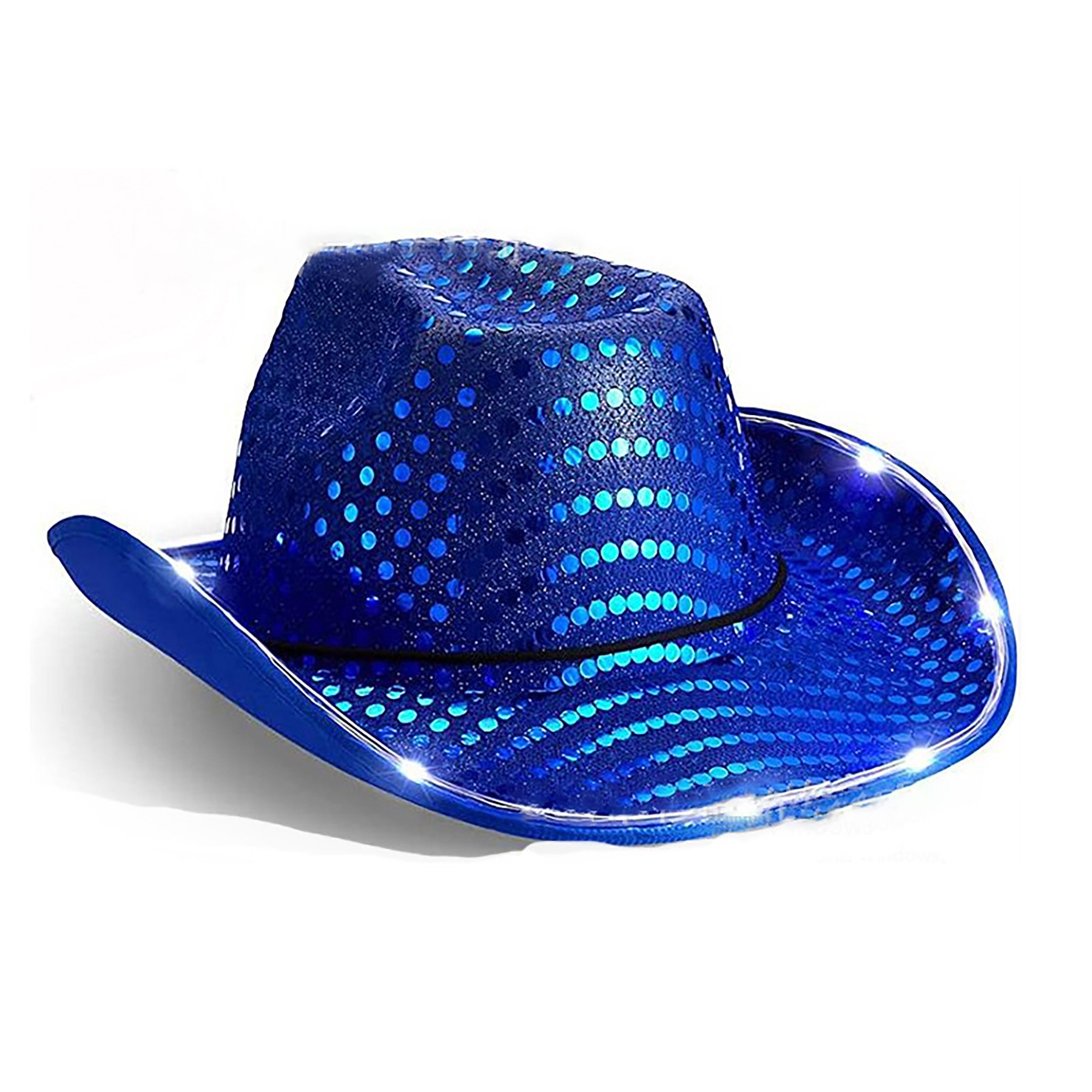 Cowboy Sequin LED Hat 2