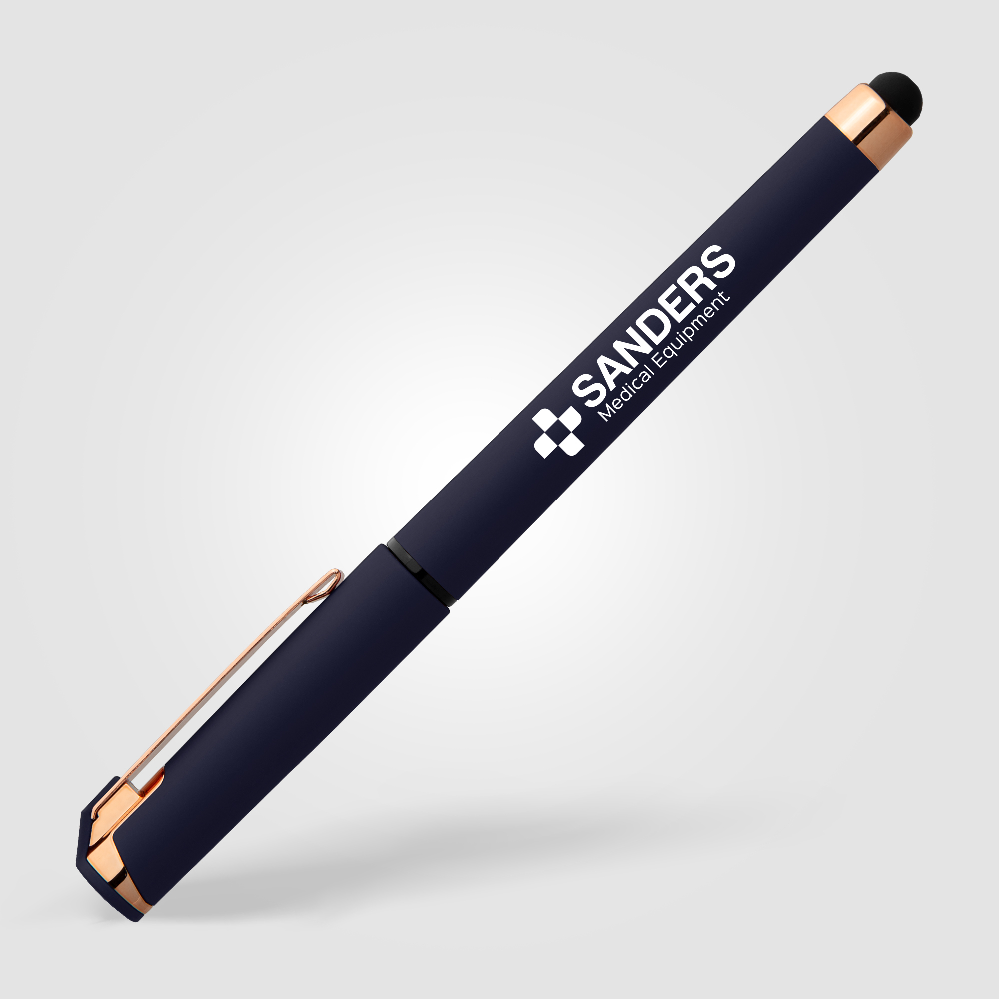 Islander Softy Rose Gold Gel Pen w/ Stylus 21