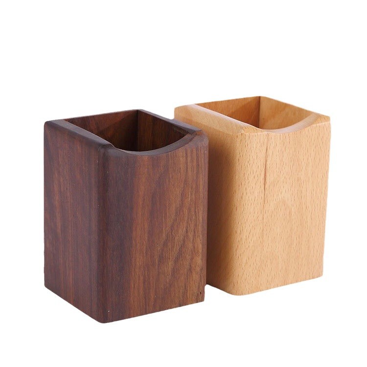 Solid Wooden Pen Holder 2