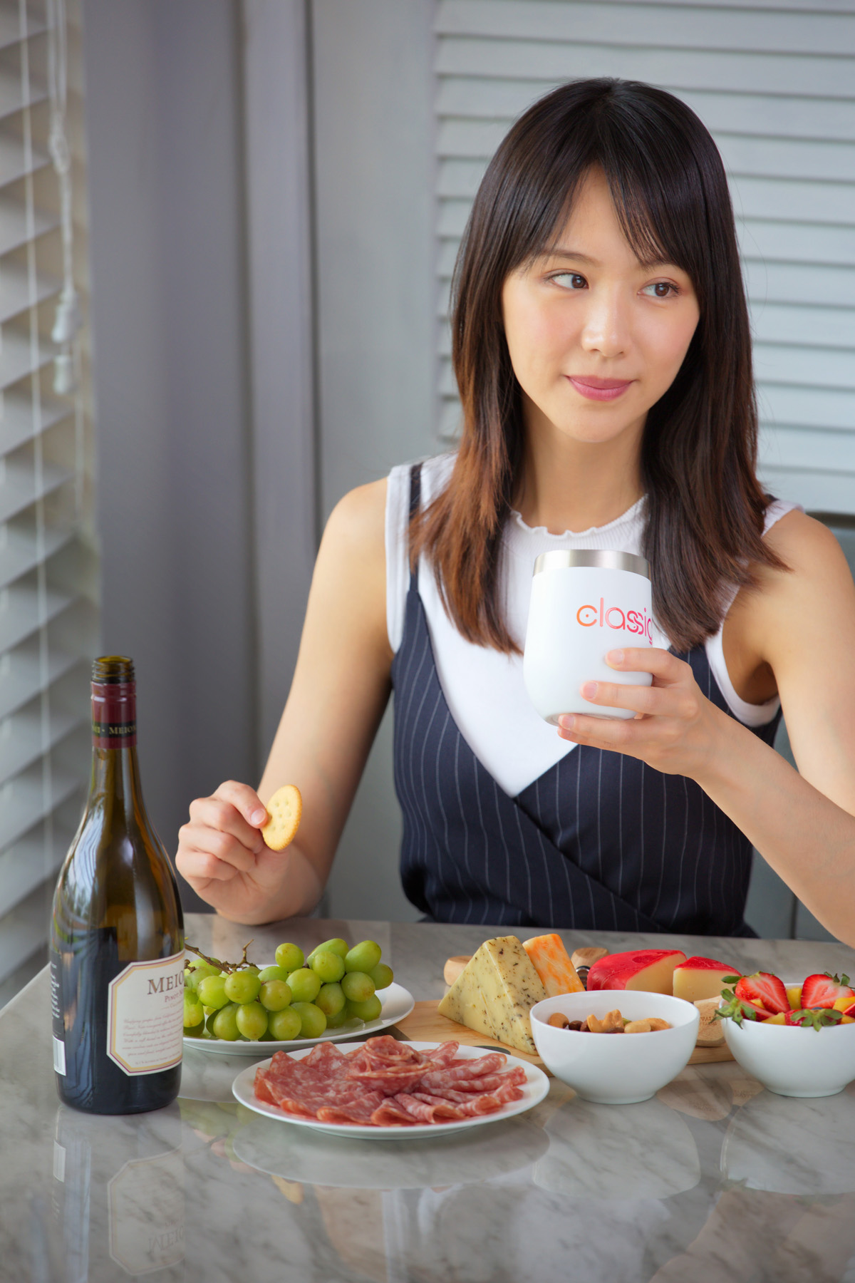 SENSO® Classic 10 oz Vacuum Insulated Stainless Steel Wine Tumbler 3