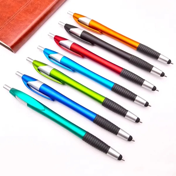 Promotional Stylus Gripper Pen 3