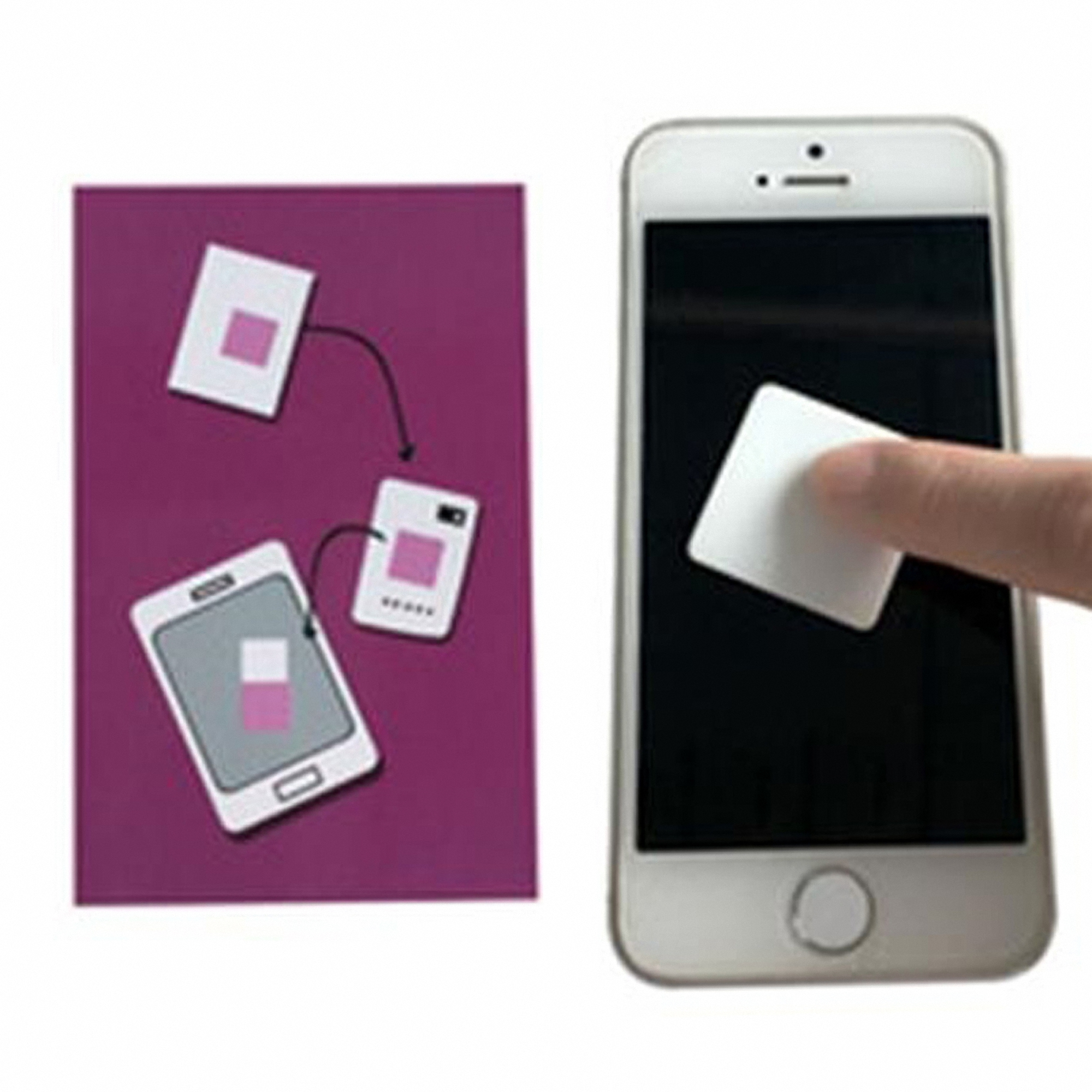 Reusable Microfiber Screen Cleaner Sticker 4