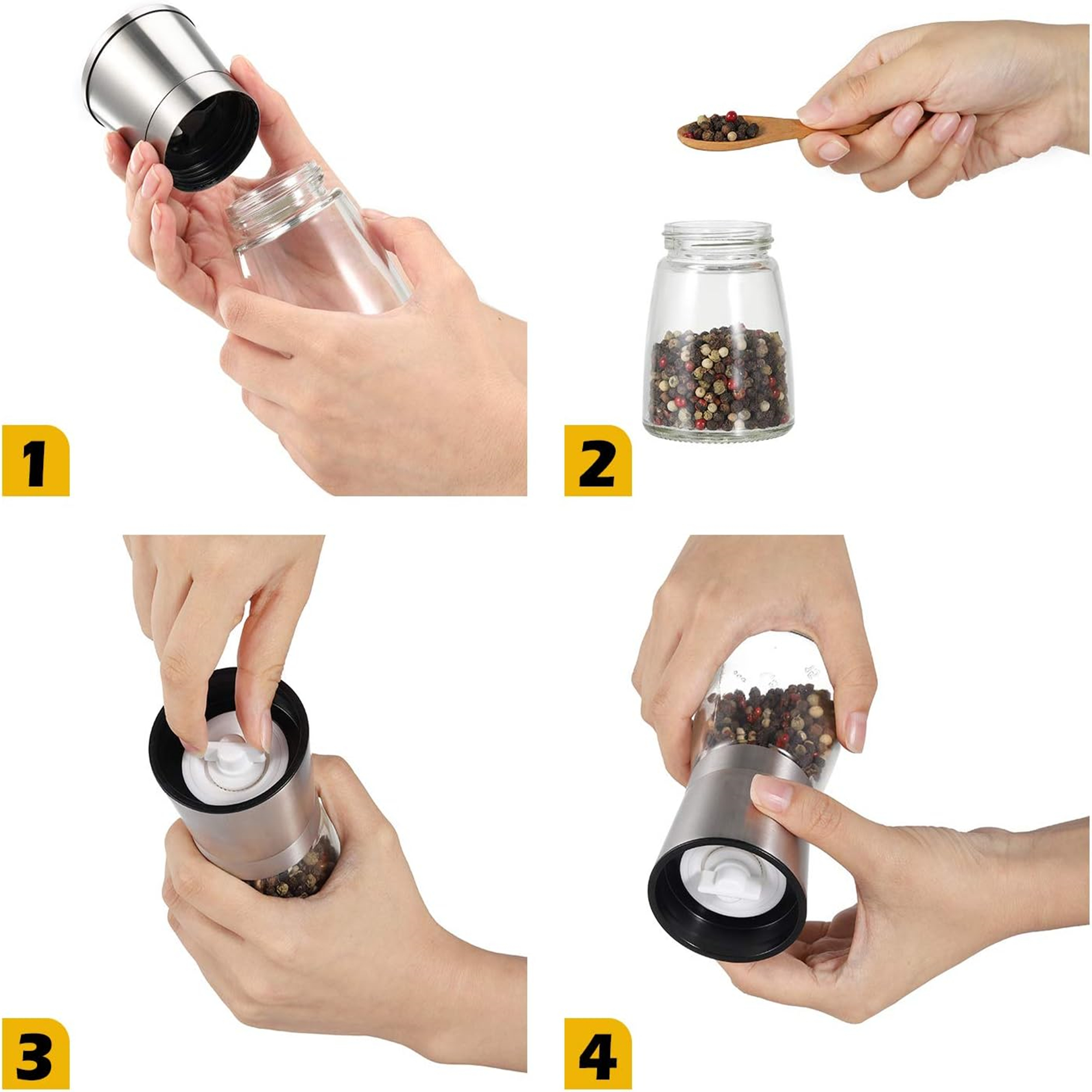 Kitchen Salt Or Pepper Grinder 4