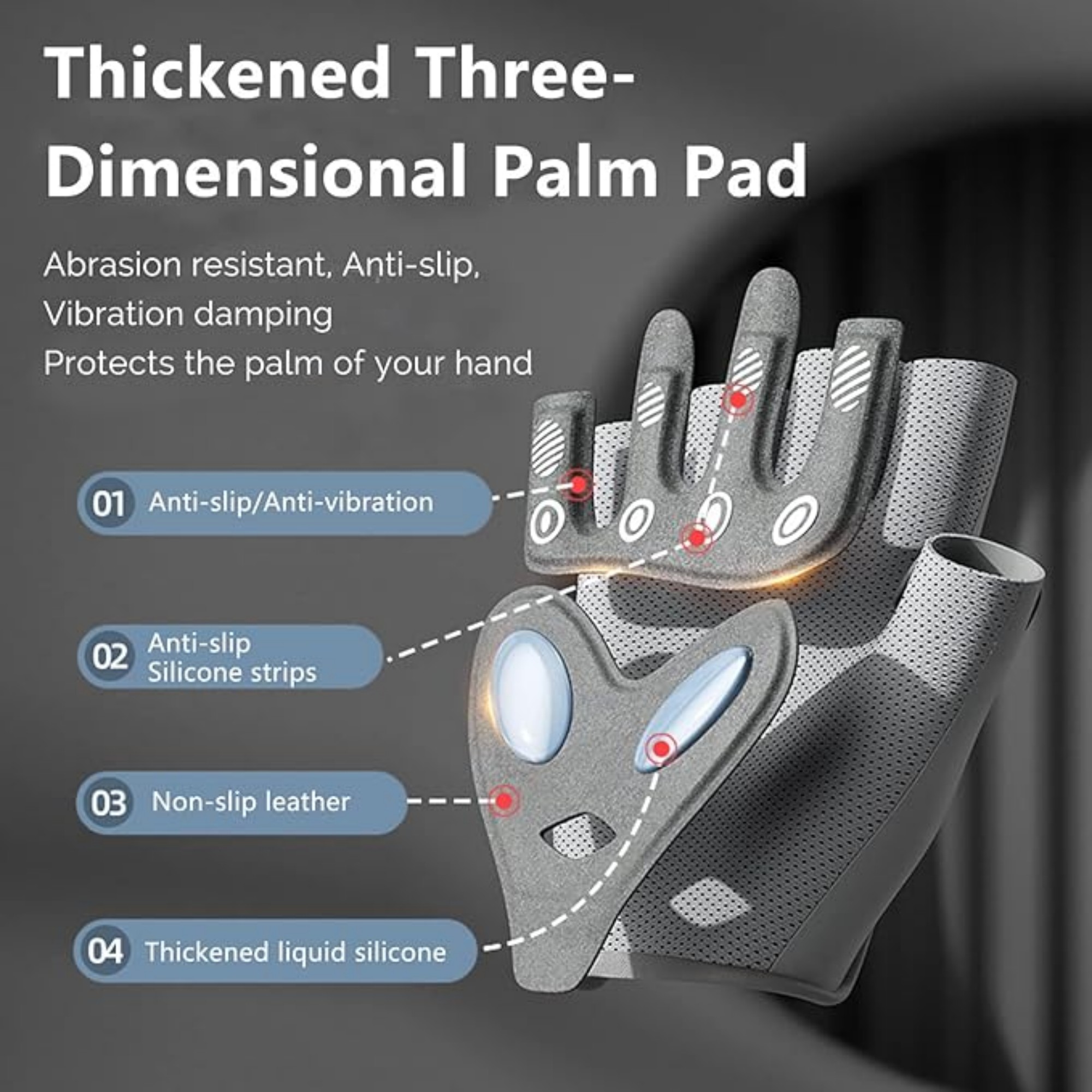 Half Finger Cycling Gloves 3
