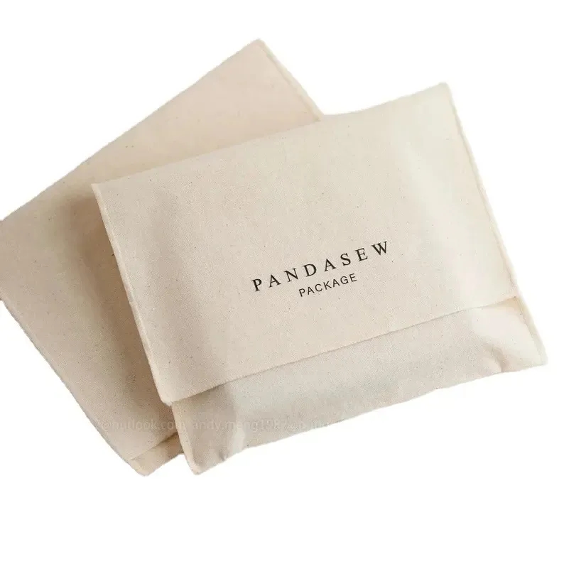 Cotton Envelope Flap Package Bag 5