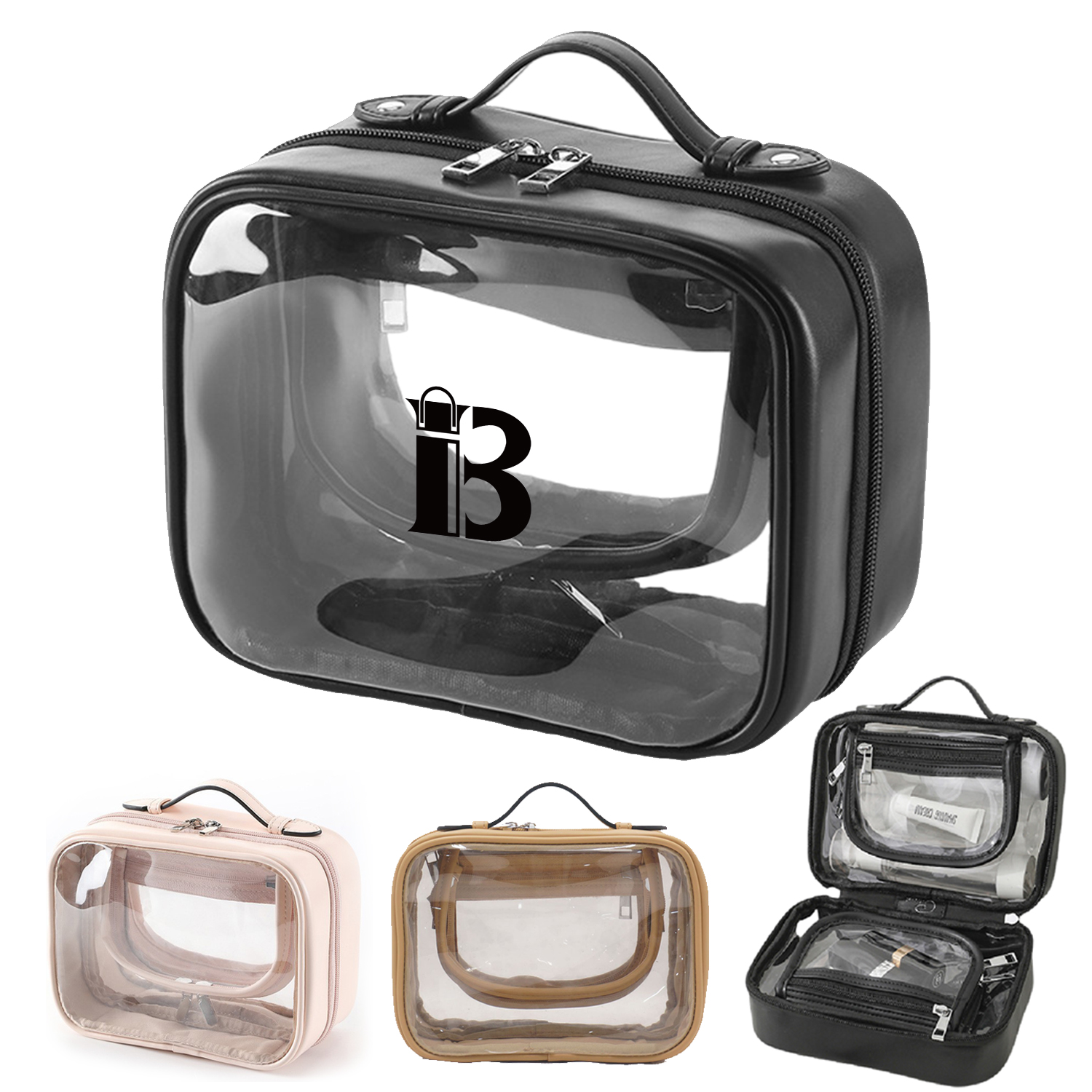 Transparent Waterproof Makeup & Toiletry bag