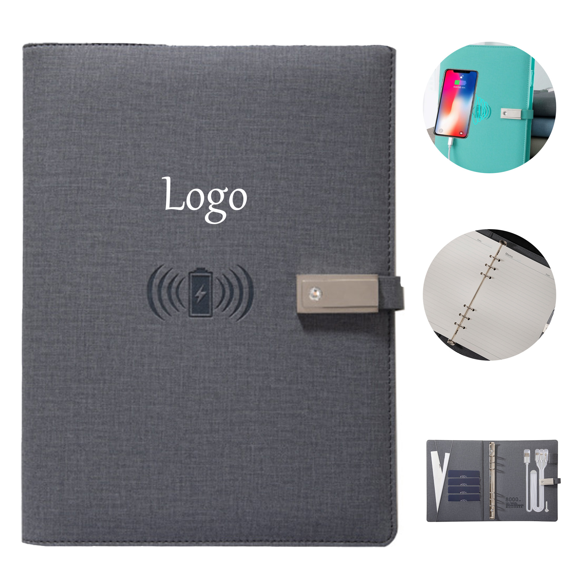 A5 Wireless Charging Notebook 5