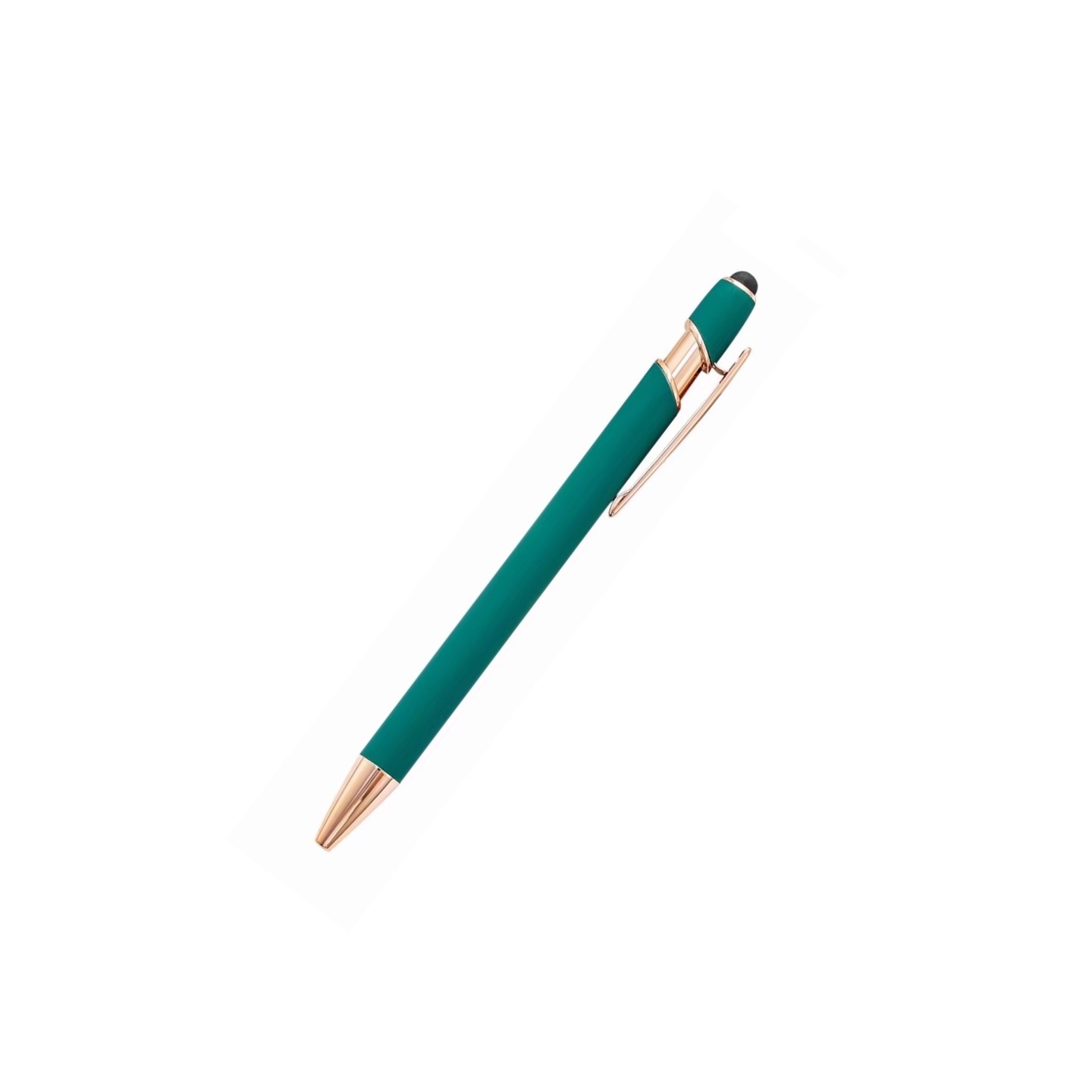 Aluminum Incline Stylus Pen with Rose Gold Accents 12