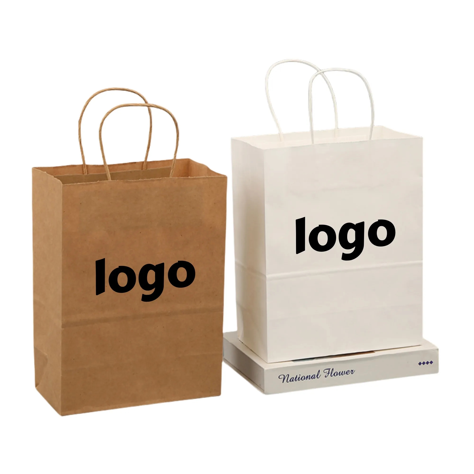 Hand kraft Paper Bag 5