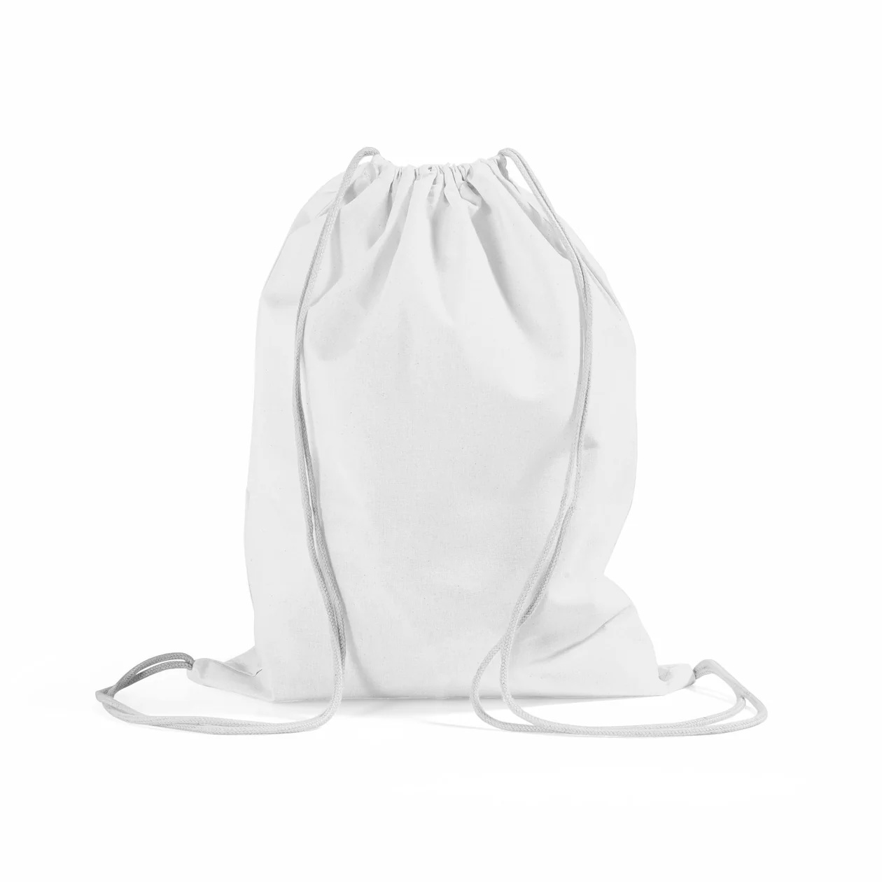 Colored Cotton Sports Pack, custom drawstring bag with logo imprint 6