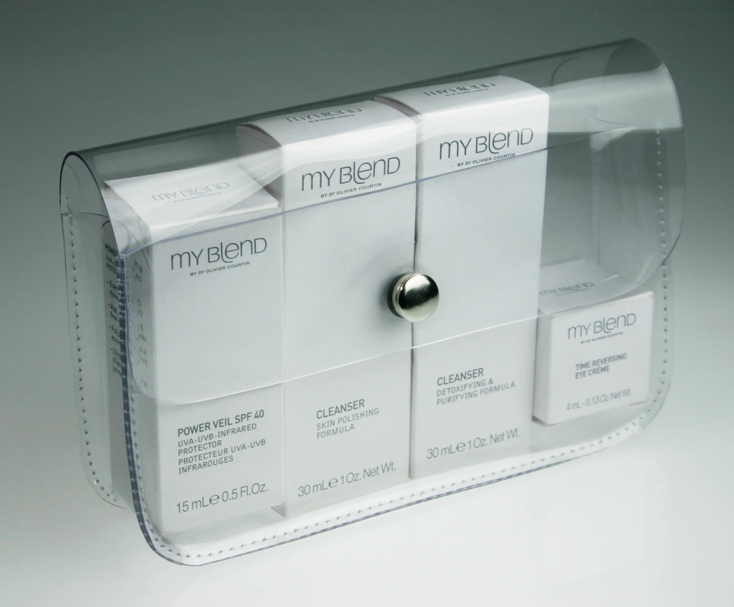 Clear Vinyl Fold Over Pouch 3