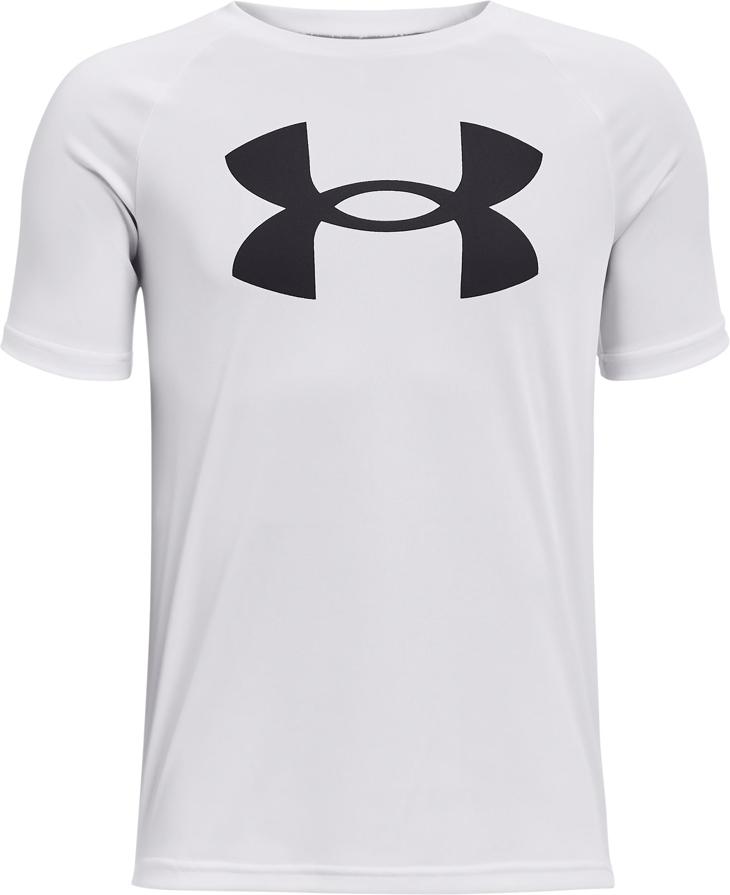 UA Tech Big Logo Boys' Short Sleeve 8