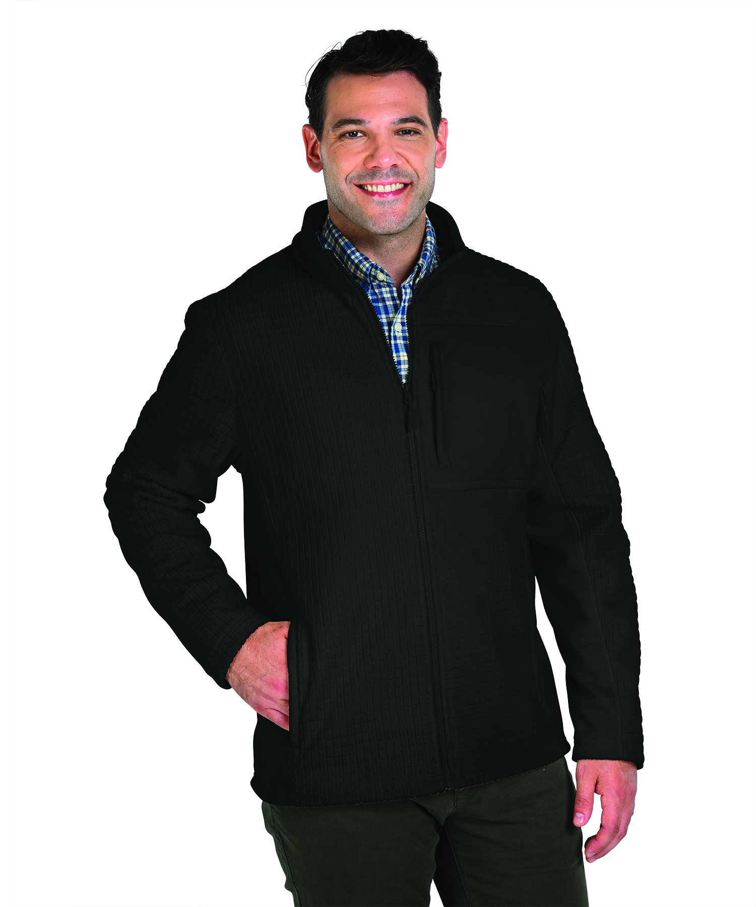 Men's Terrain Textured Fleece Jacket