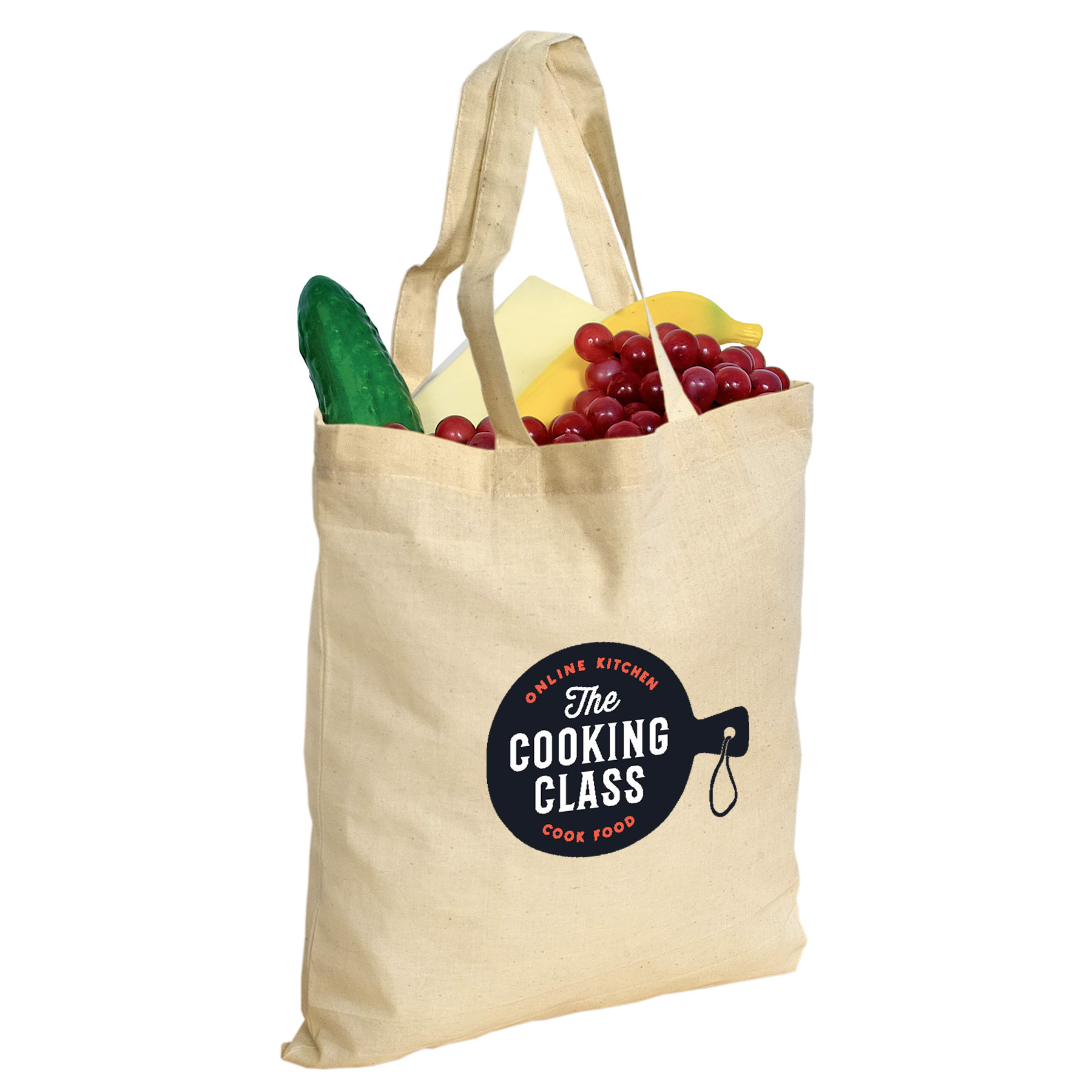 Classic 4.5 oz Cotton Tote - Standard, custom tote bag with logo imprint 2