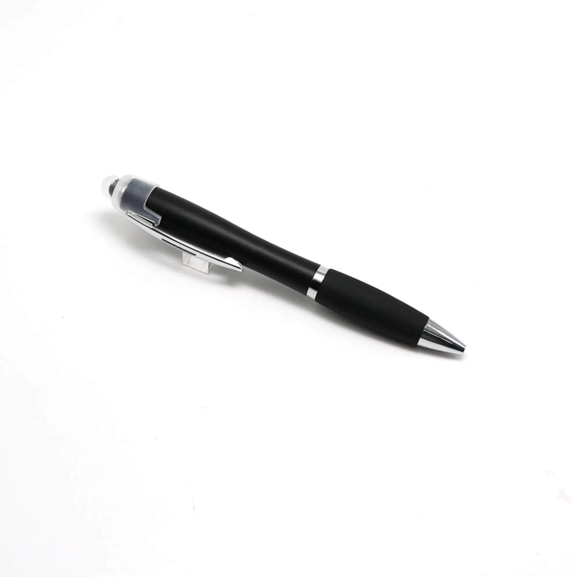 Laser Logo Advertising Pen, Colorful Plastic Rotating Ballpo 4